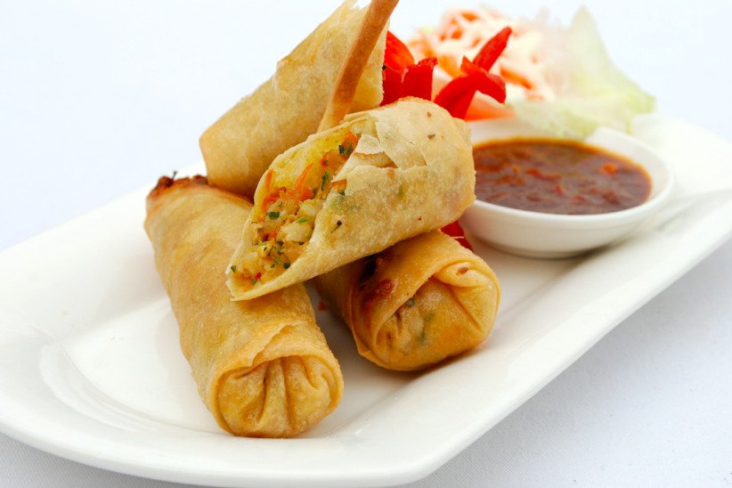 Spring Rolls Chicken